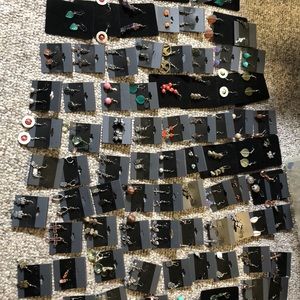 Bulk Lot 84 pair Earrings on cards